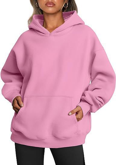 Damen - Kapuzenpullover mit Taschen, übergroßer Kapuzenpullover - NDY