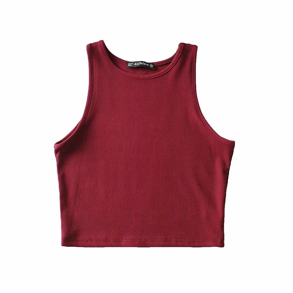 Damen Tanktop Einfarbig - NDY