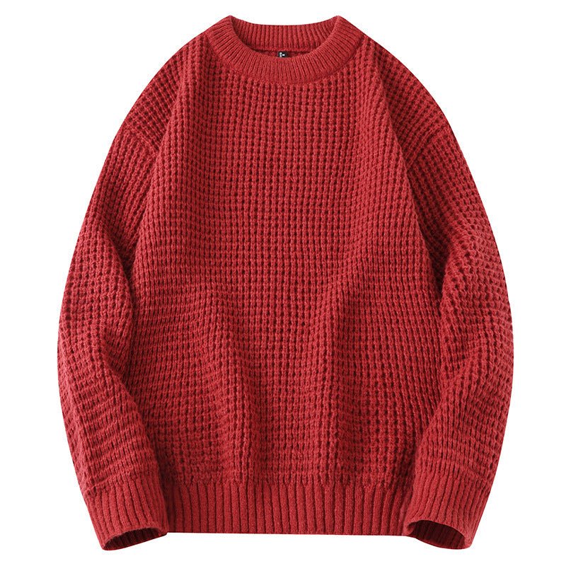 Lässiger einfarbiger Pullover für Herren - NDY