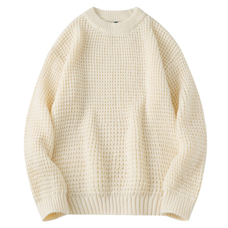 Lässiger einfarbiger Pullover für Herren - NDY