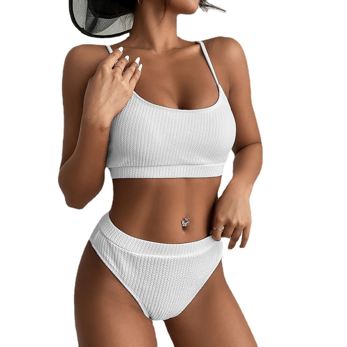 Ripped High Waist Bikini - NDY