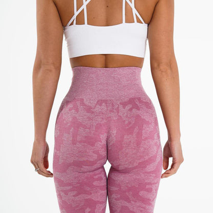Camouflage Damen Leggings Nahtlose Fitness Yoga Hosen - NDY