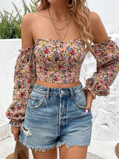 Damen Casual Off - shoulder Top - NDY