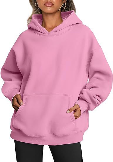 Damen - Kapuzenpullover mit Taschen, übergroßer Kapuzenpullover - NDY