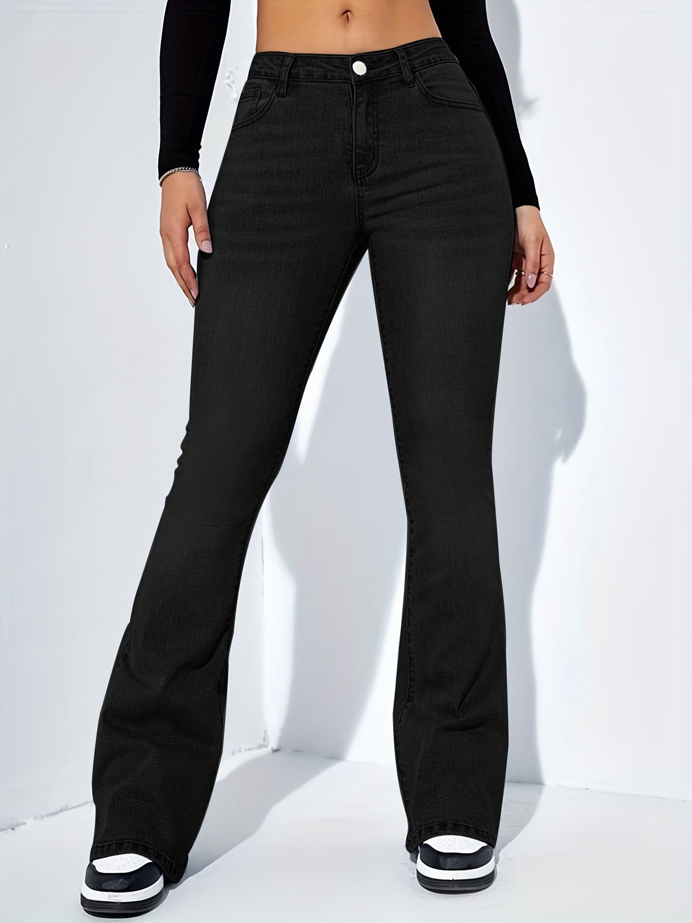 Damen - Mode High Waist Slim - Fit Stretch Jeans - NDY
