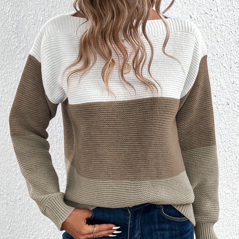 Gestrickter Damen Langarmpullover - NDY
