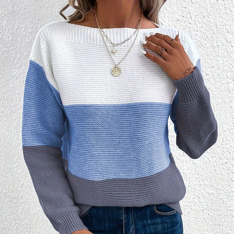 Gestrickter Damen Langarmpullover - NDY