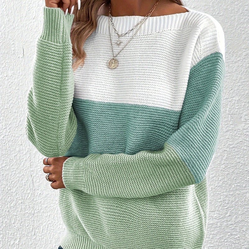 Gestrickter Damen Langarmpullover - NDY