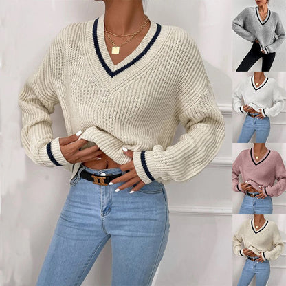 Lässiger, langärmliger Damenpullover - NDY